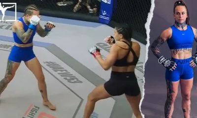 MMA Aitana Alvarez 1 Frontkick