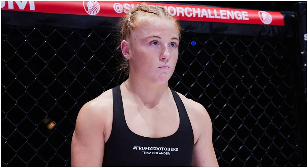 OKTAGON 61 Cecilie Bolander Frontkick