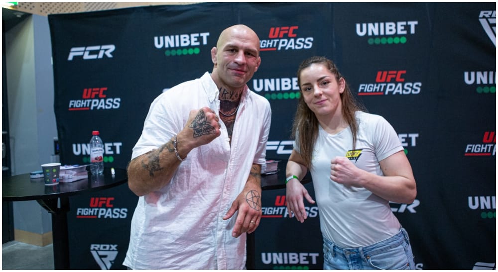 FCR 21 Andreas Gustafsson Josefine Knutsson MMA Frontkick