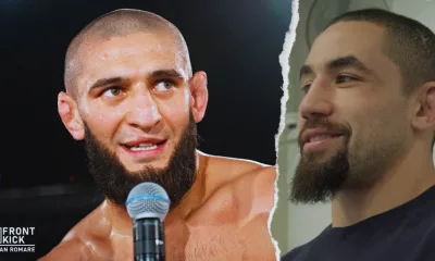 Robert Whittaker Khamzat MMA Frontkick