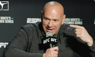 Dana White UFC 312 Frontkick