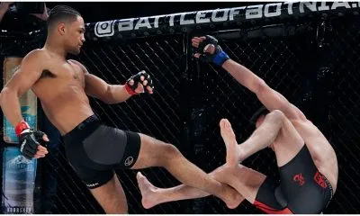 Theodor Berggren MMA 2 Frontkick
