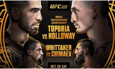 UFC 308 Fight Card 1 Frontkick
