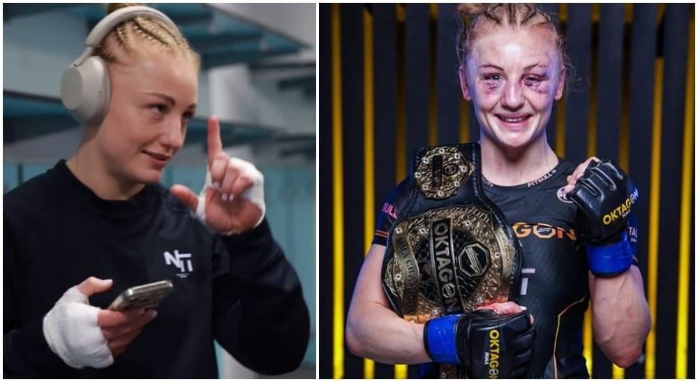 Cecilie Bolander 2 Frontkick