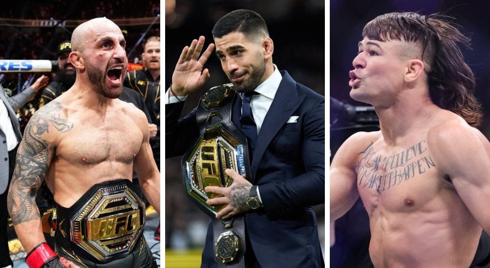 Alexander Volkanovski Ilia Topuria Diego Lopes UFC 314 Dana White Frontkick.online