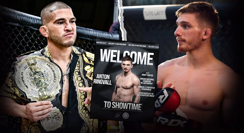 Anton Ringvall MMA UFC Anthony Pettis Frontkick