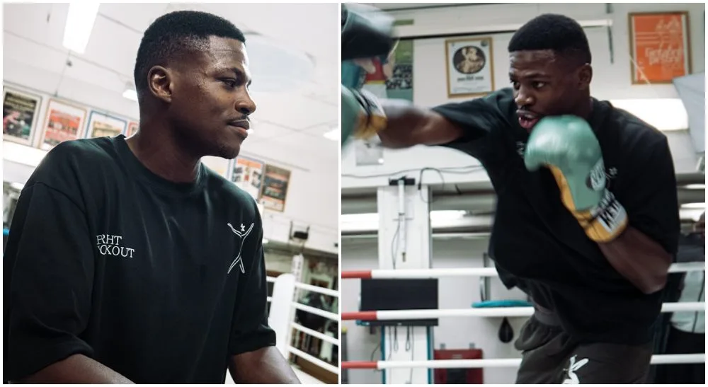 Costas Nanga 1 boxning Frontkick
