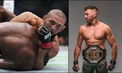 Dricus du Plessis vs Khamzat Chimaev Frontkick