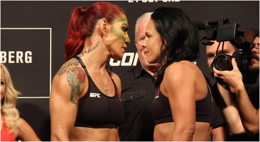 Lina Länsberg vs. Cris Cyborg 1 Frontkick