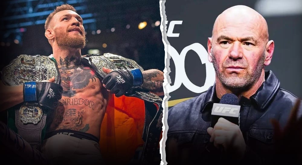 UFC dubbelmästare Dana White