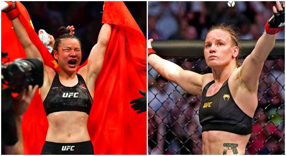 Weili vs Shevchenko 1 Frontkick MMA