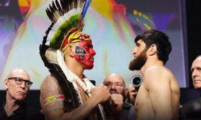 Alex Pereira Magomed Ankalaev UFC MMA Frontkick