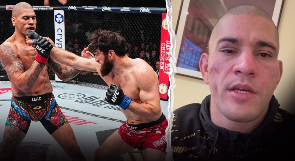 Alex Pereira UFC 313 MMA Magomed Ankalaev Frontkick