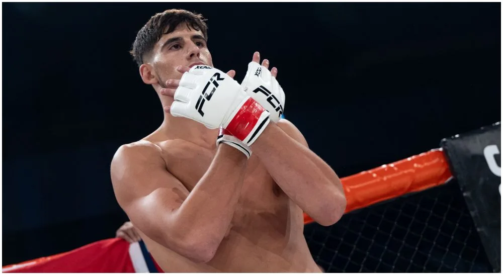 Arlind Berisha FCR 23 Frontkick