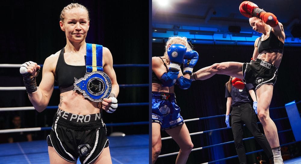Camilla Danielsson Thaiboxning Frontkick.online