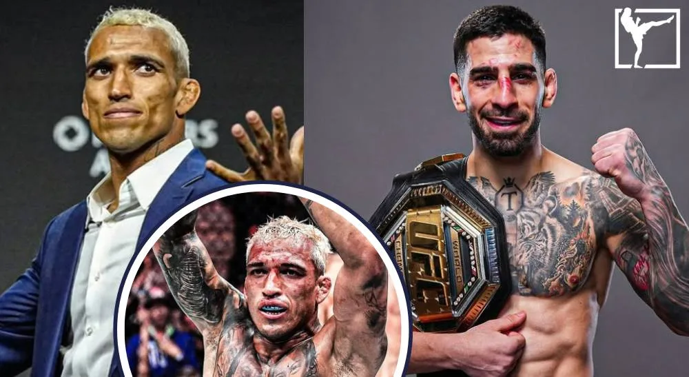 Charles Oliveira Ilia Topuria Frontkick.online