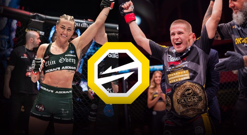 Elin Öberg OKTAGON MMA Frontkick