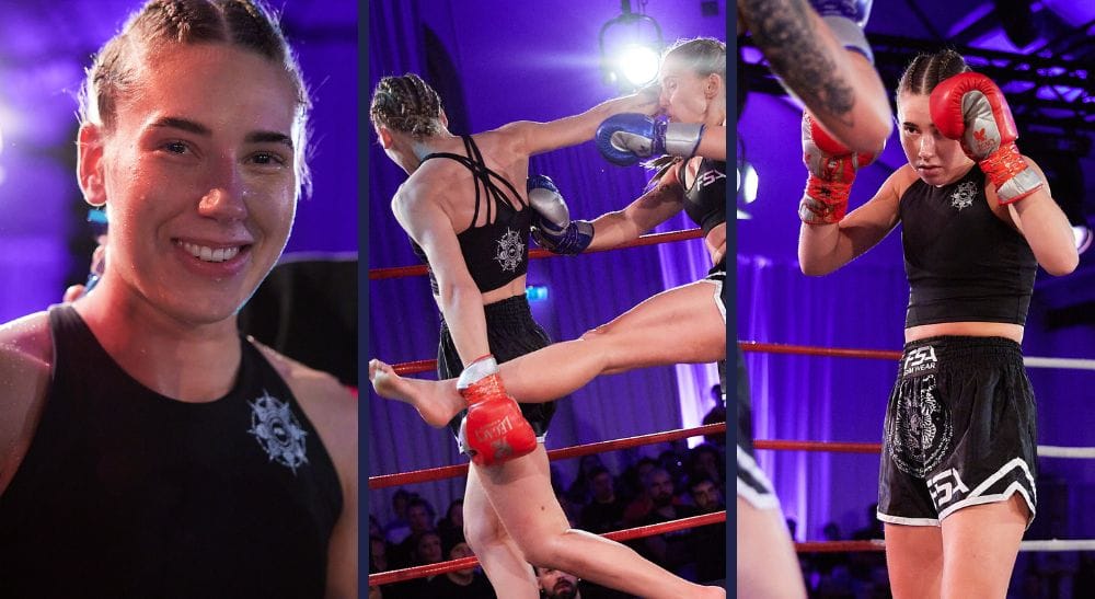 Emilia Koivisto Thaiboxning Frontkick.online