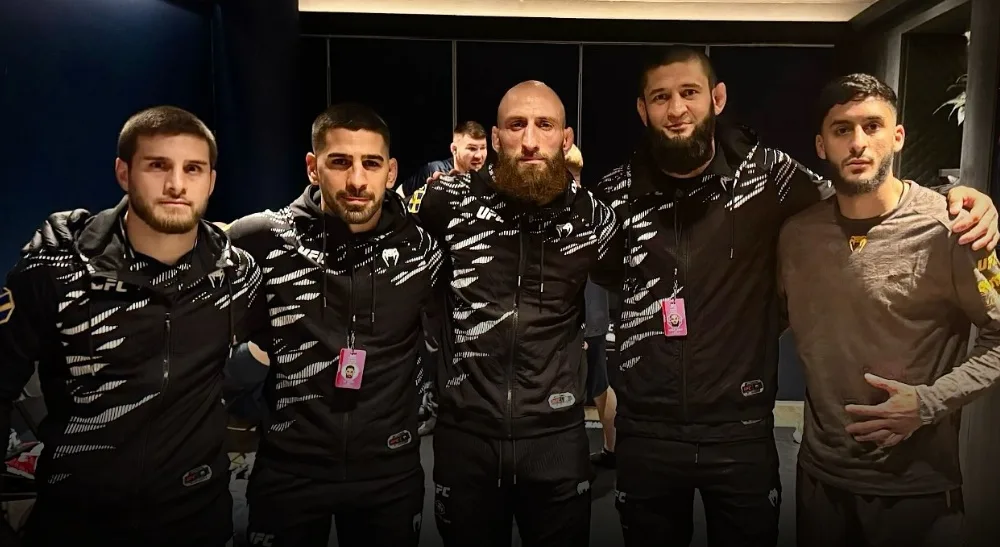 Guram Kutateladze UFC London MMA Khamzat Chimaev Ilia Topuria Frontkick