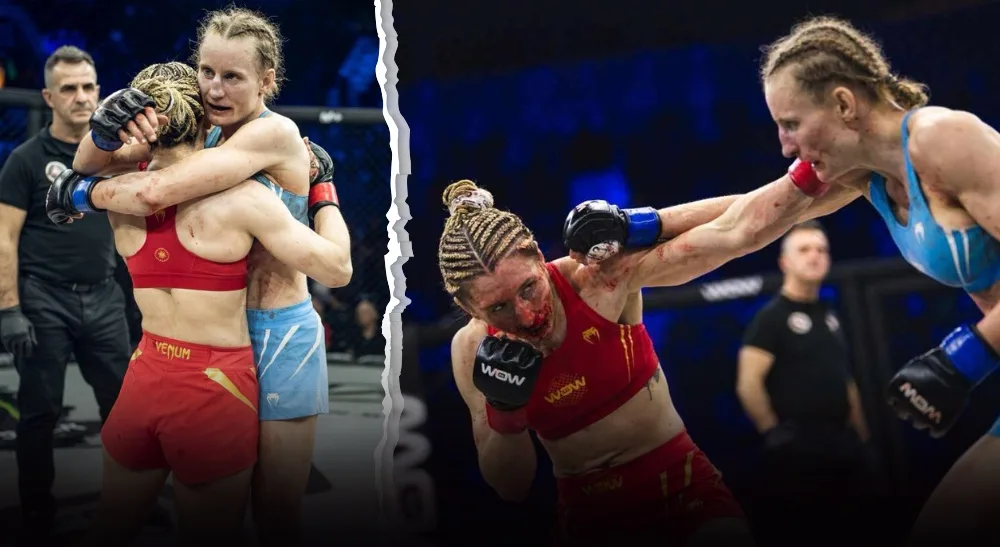 Hanna Palmqvist WOW FC 17 Isabel Calvo MMA Frontkick GBG MAC