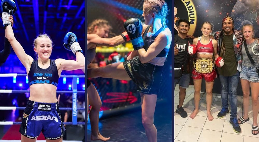 Jessica Jarras Thaiboxning Frontkick.online