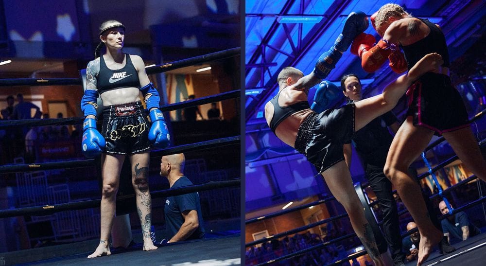 Lauren Kertesz Thaiboxning Frontkick.online