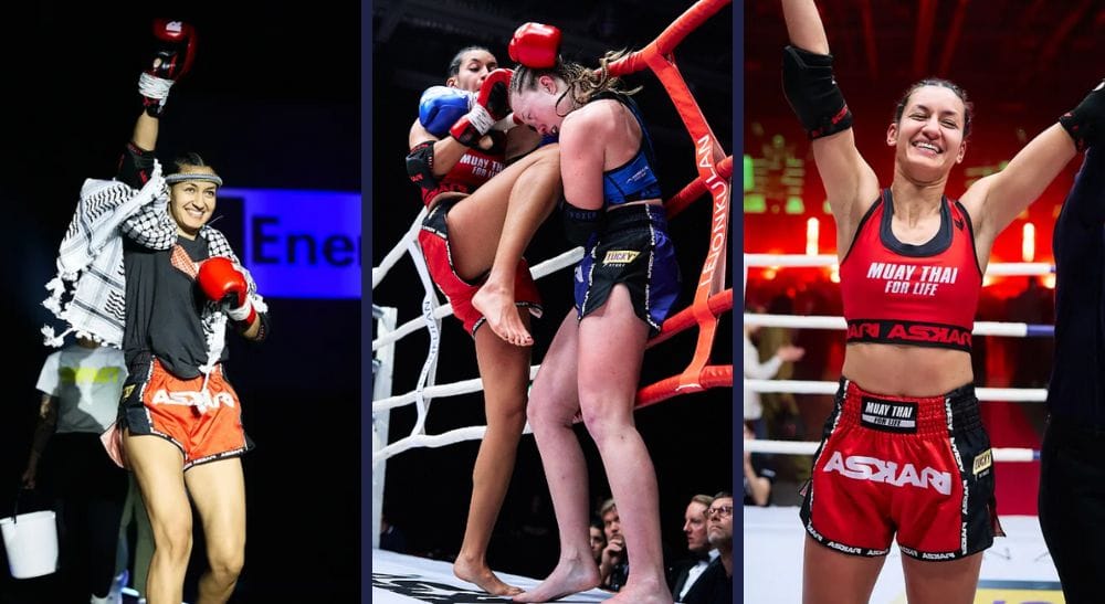 Lina Saad Thaiboxning Frontkick.online