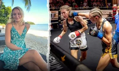 Linnea Eriksson Frontkick Muay Thai Thaiboxning