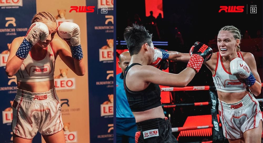 Linnea Eriksson Thaiboxning Frontkick.online