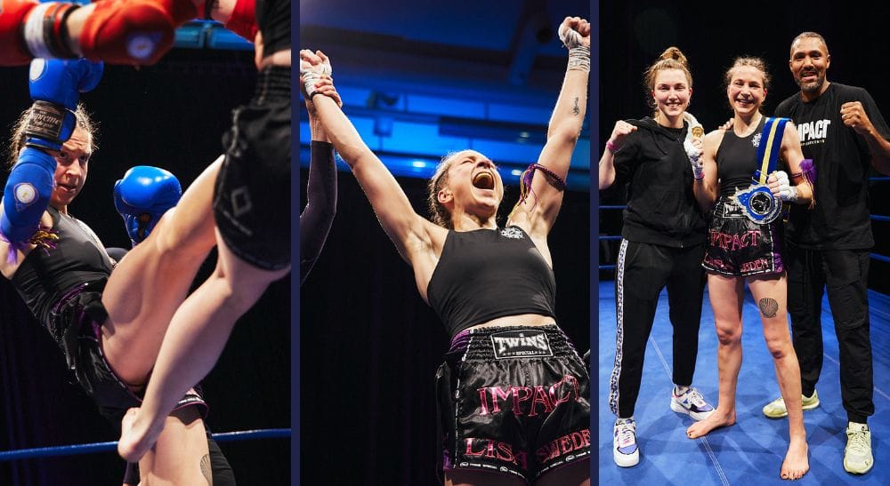 Lisa Melin Johansson Thaiboxning Frontkick.online