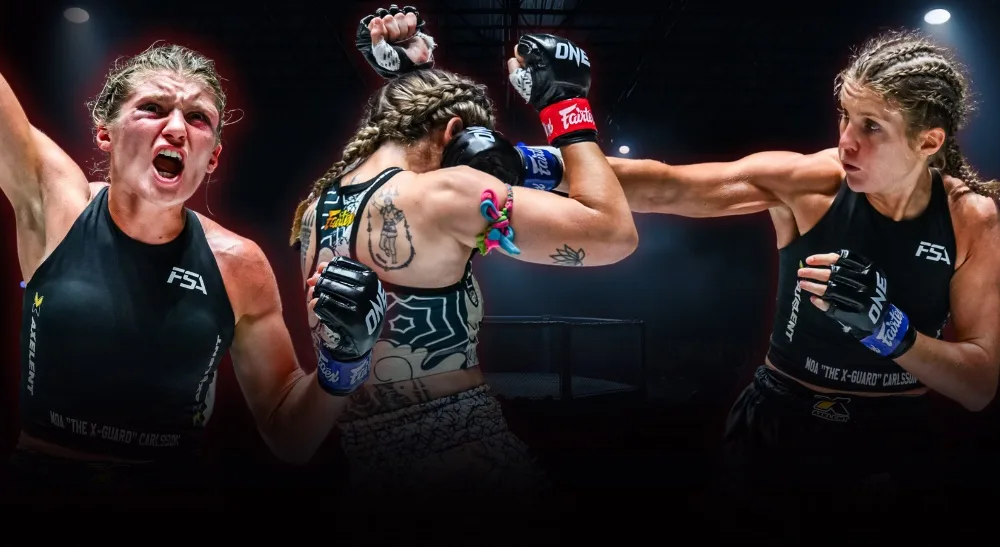 Moa Carlsson ONE Championship Frontkick.online