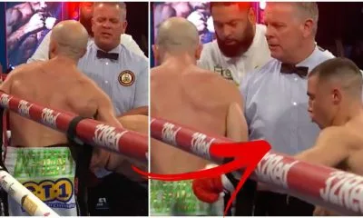 Nick Ball boxning 1 Frontkick