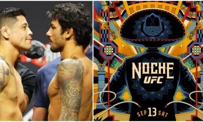 Noche UFC 2025 Frontkick