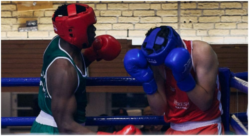 Sveriges amatörranking för boxning Frontkick 1