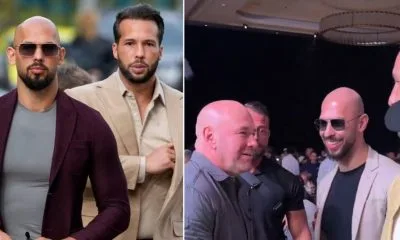 Tristan Andrew Tate Dana White Power Slap UFC 313 Las Vegas Frontkick.online
