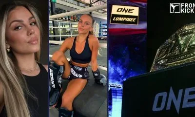 Vanessa Romanowski ONE Championship Muay Thai Thaiboxning Frontkick.online
