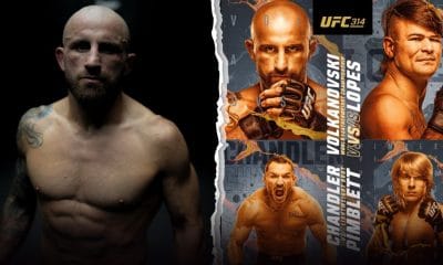 Alexander Volkanovski MMA UFC 314 Shorts Frontkick