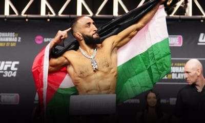 Belal Muhammad UFC MMA Frontkick Palestina Palestine