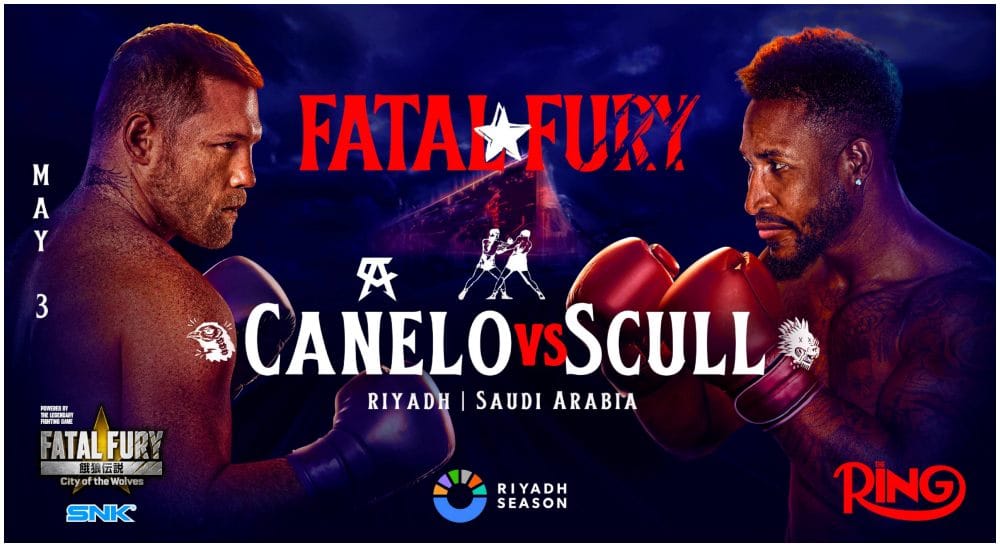 Canelo vs. Scull boxning Frontkick