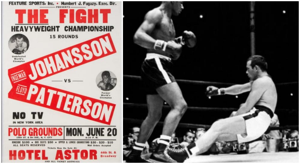 Ingemar Johansson Floyd Patterson Frontkick