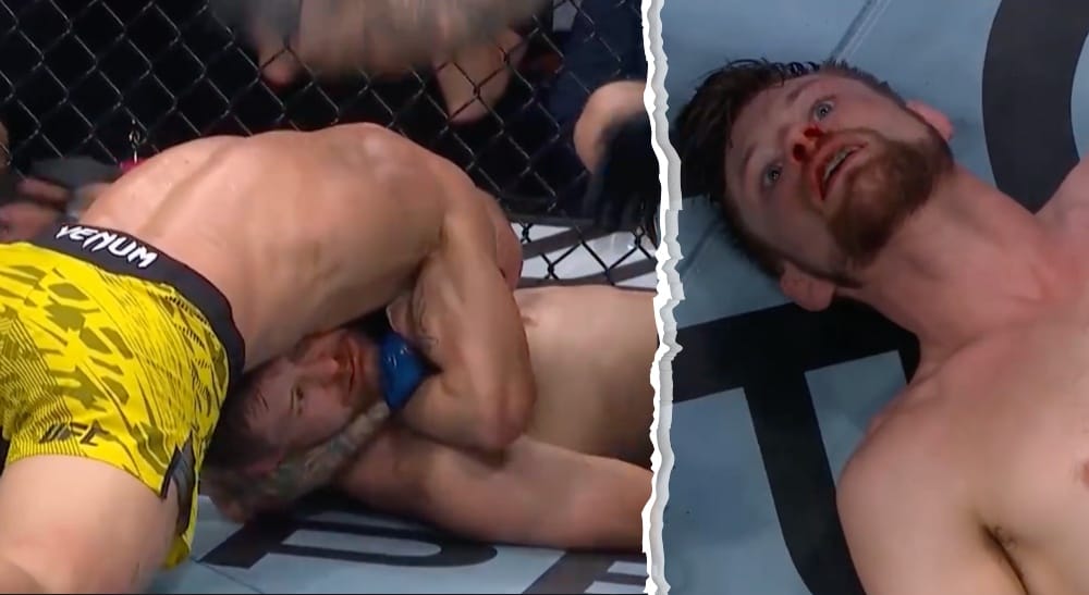 Jean Silva Bryce Mitchell UFC 314 MMA Frontkick