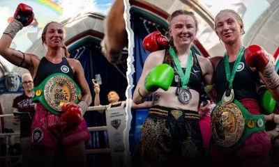 Johanna Persson muay thai thaiboxning frontkick WBC-mästare