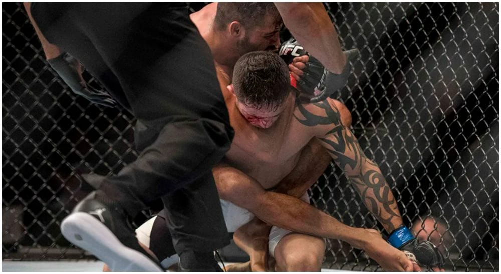 Marco Beltran 1 sub Frontkick