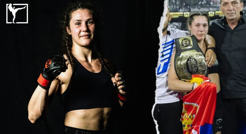 Nina Milosevic MMA Frontkick