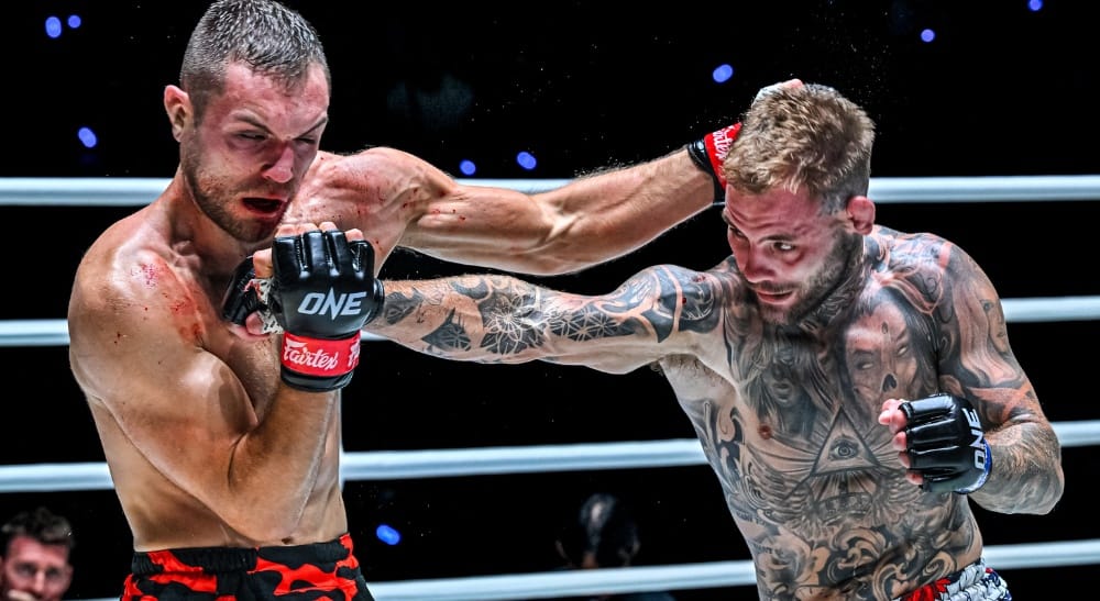 Oliver Axelsson MMA ONE Championship Frontkick 3