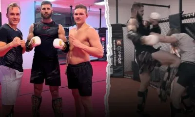 Oliver Enkamp Jiri Prochazka MMA Frontkick Jesse Enkamp sparring