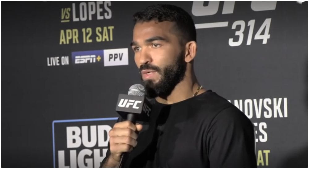 Patricio Freire UFC 314 Frontkick