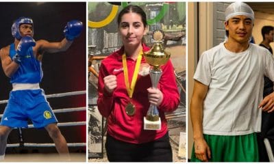 Ungdoms- och junior-SM i boxning Frontkick