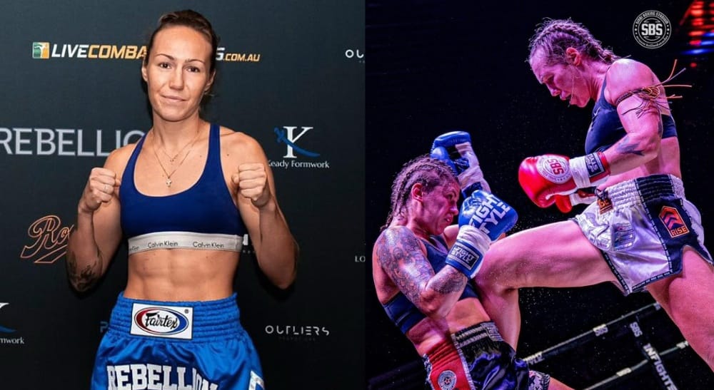 Viktoria Lauenstein – Powerhouse Phuket (Thailand) WBC Sverige Sweden Frontkick muay thai