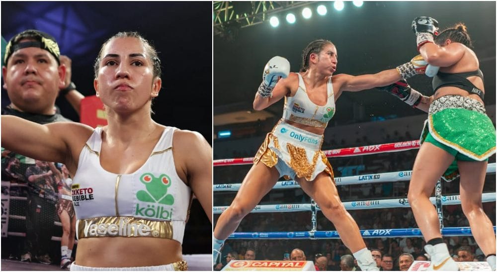 Yokasta Valle boxning 2025 Frontkick